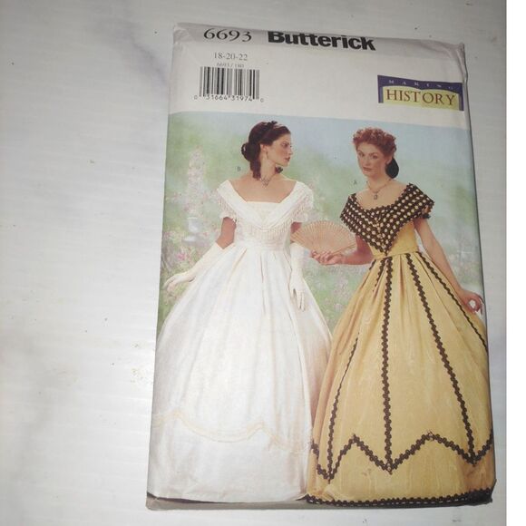 Butterick Other - Vintage Butterick Pattern 6693, uncut and factory-folded New Old Stock